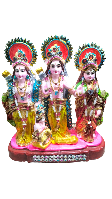 CLAY RAM DARBAR || Decorative Ram Darbar || Ram Darbar